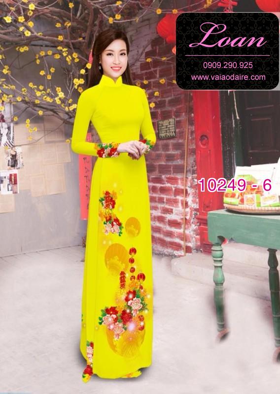 Vải áo dài tết