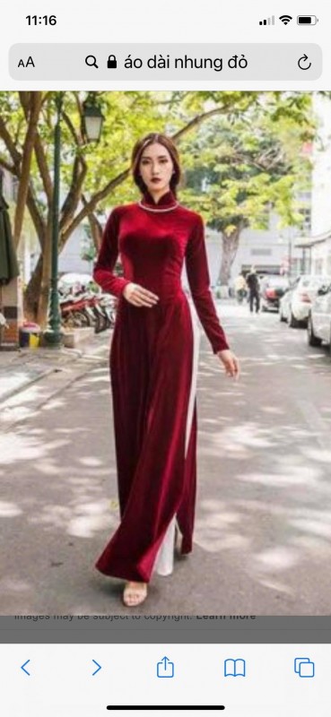 Vải áo dài đặt in