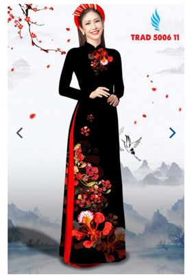 Vải áo dài đặt in