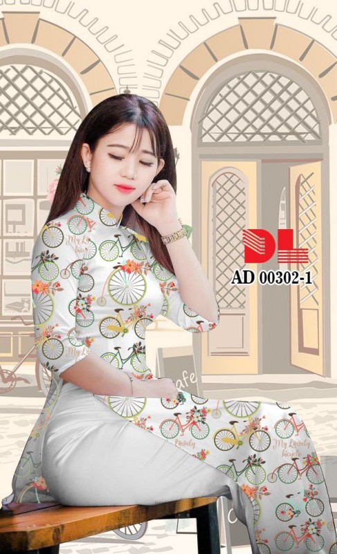 Vải áo dài đặt in