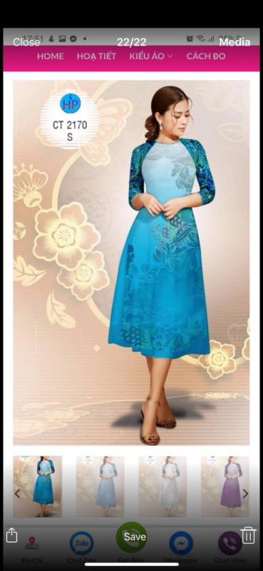 Vải áo dài đặt in