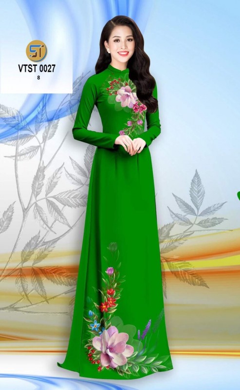 Vải áo dài đặt in