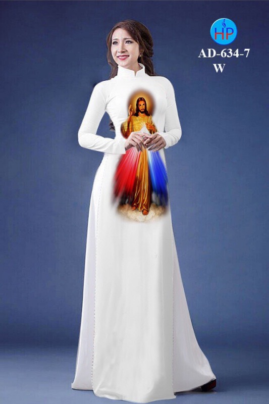 Vải áo dài đặt in