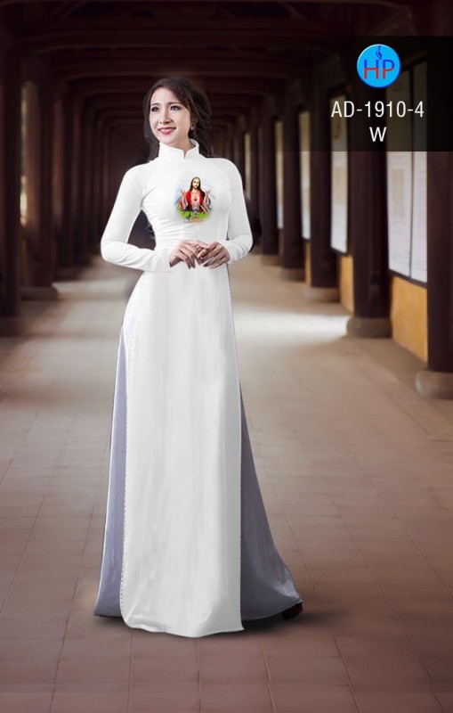 Vải áo dài đặt in