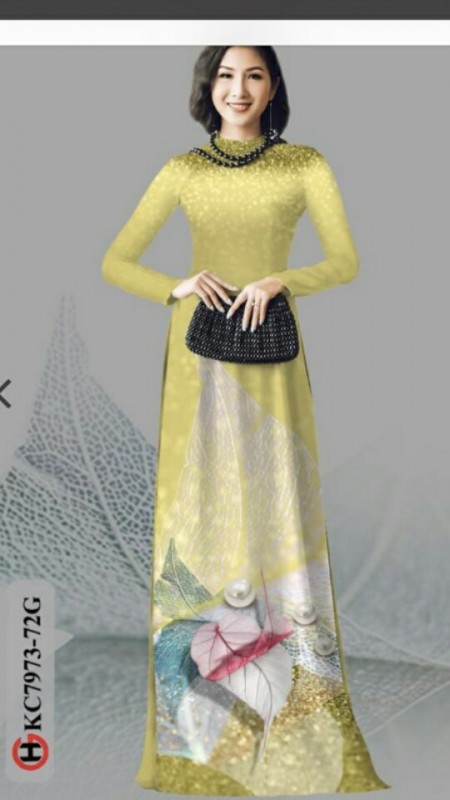 Vải áo dài đặt in