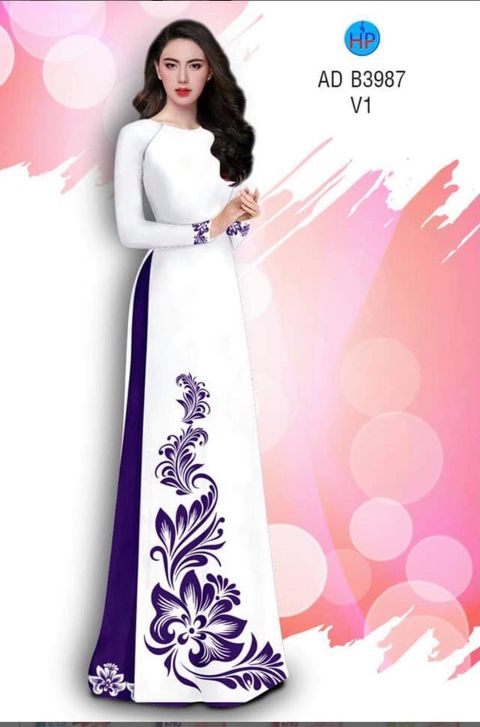 Vải áo dài đặt in