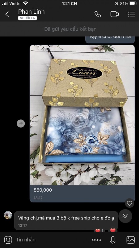 Vải áo dài đặt in