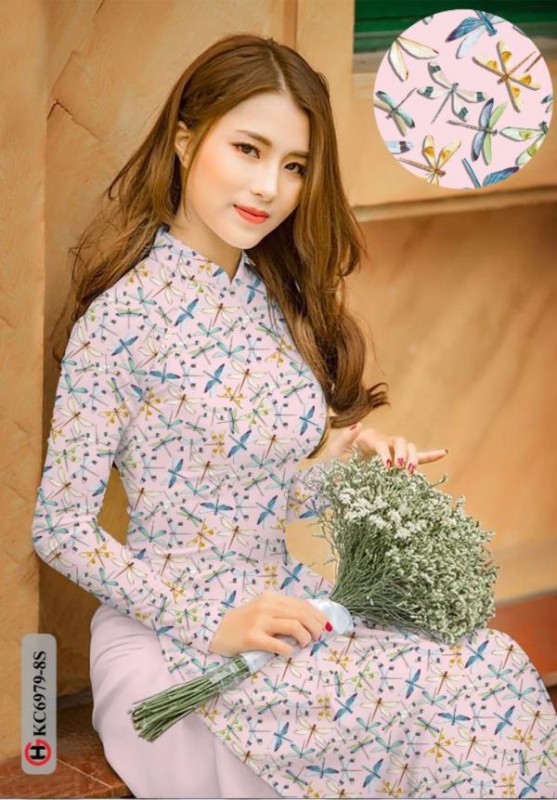 Vải áo dài đặt in