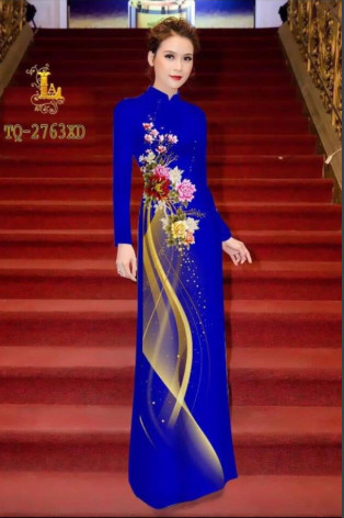 Vải áo dài đặt in