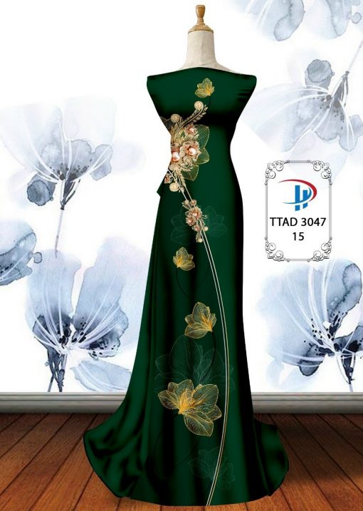 Vải áo dài đặt in