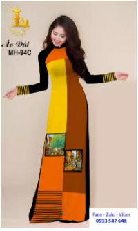 Vải áo dài đặt in