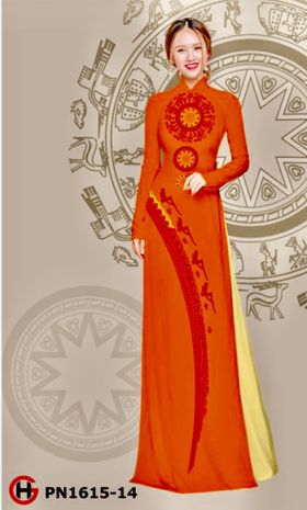 Vải áo dài đặt in