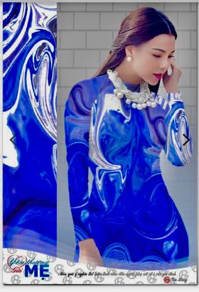 Vải áo dài đặt in