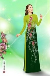 Vải áo dài đặt in