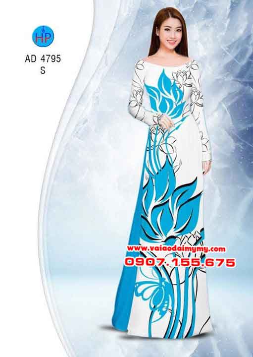 Vải áo dài đặt in
