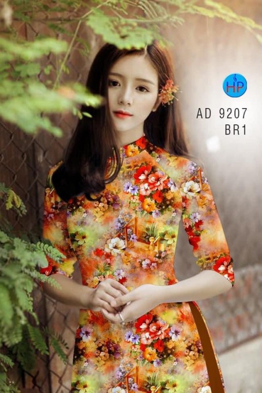 Vải áo dài đặt in