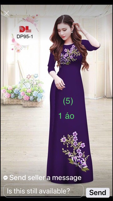 Vải áo dài đặt in