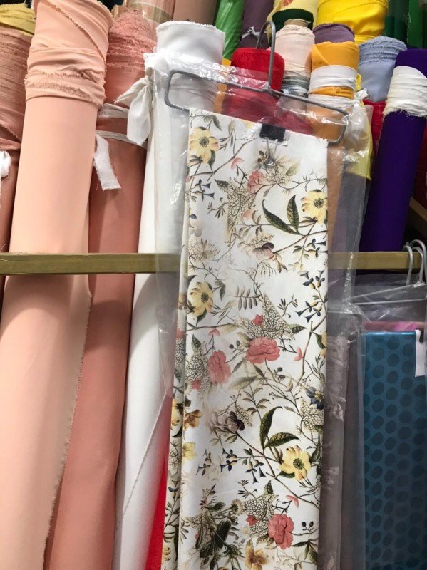 Vải áo dài đặt in