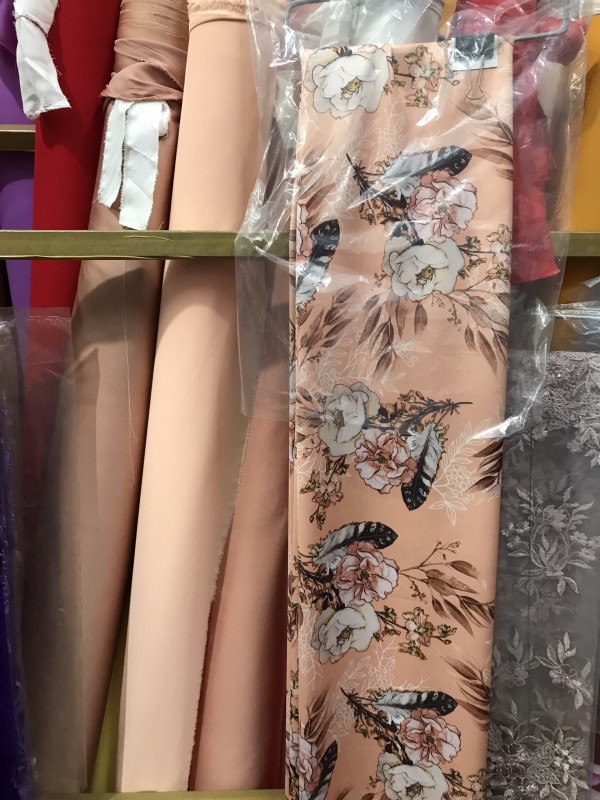 Vải áo dài đặt in