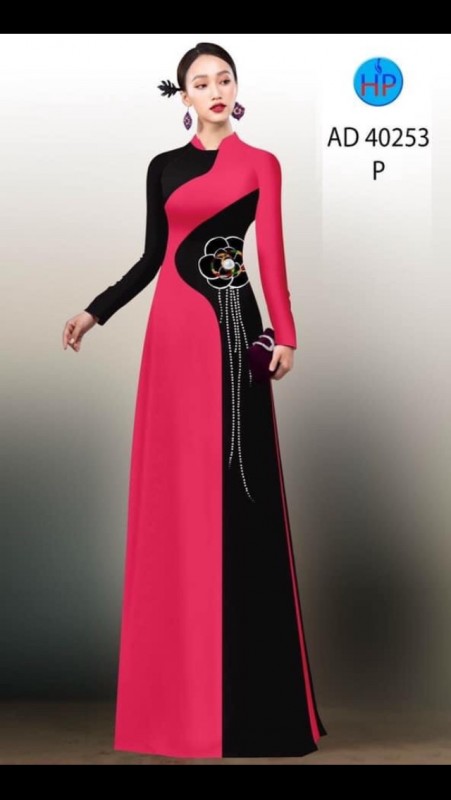 Vải áo dài đặt in