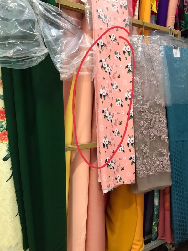 Vải áo dài đặt in