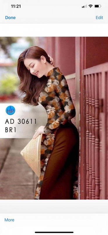 Vải áo dài đặt in