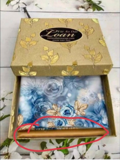 Vải áo dài đặt in