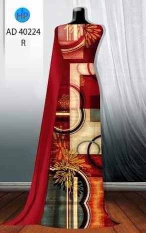 Vải áo dài đặt in