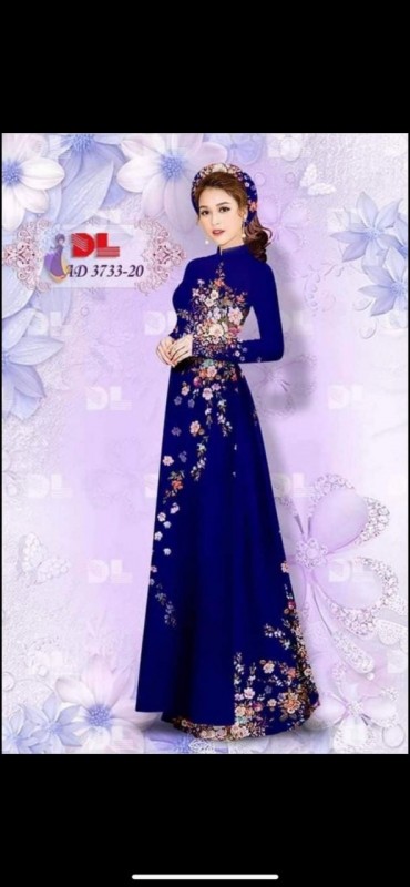 Vải áo dài đặt in