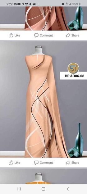 Vải áo dài đặt in