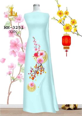 Vải áo dài đặt in