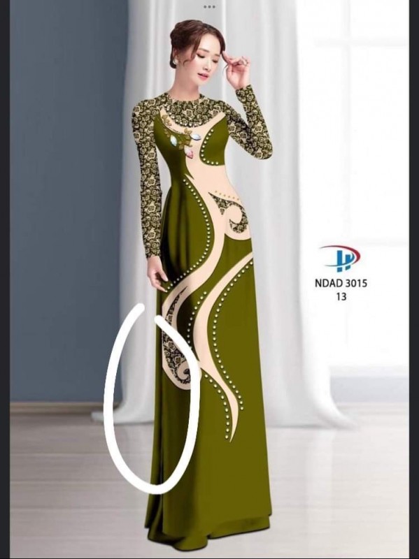 Vải áo dài đặt in