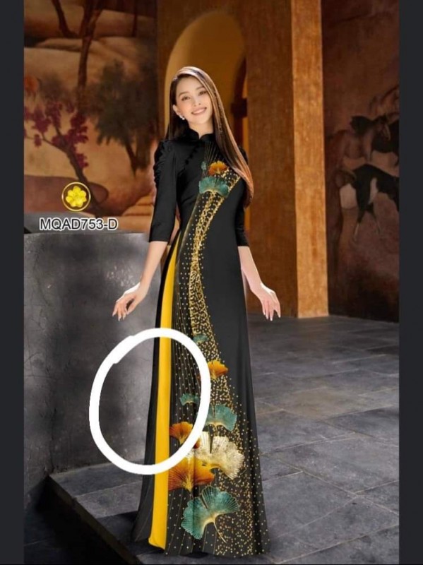 Vải áo dài đặt in