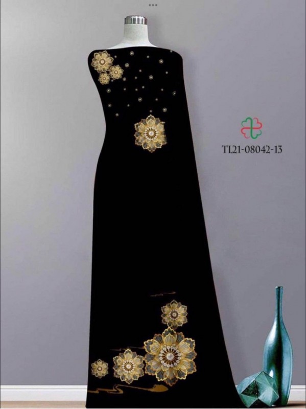 Vải áo dài đặt in