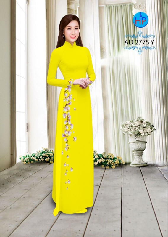 Vải áo dài đặt in