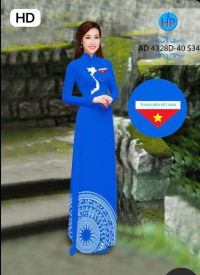 Vải áo dài đặt in