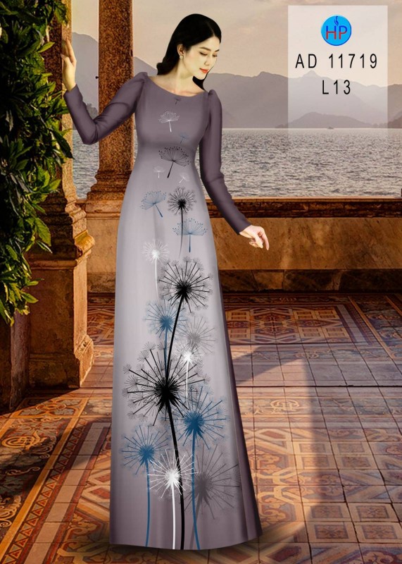 Vải áo dài đặt in