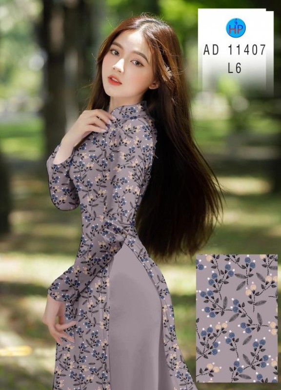 Vải áo dài đặt in