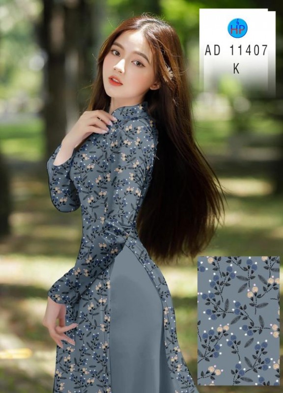 Vải áo dài đặt in