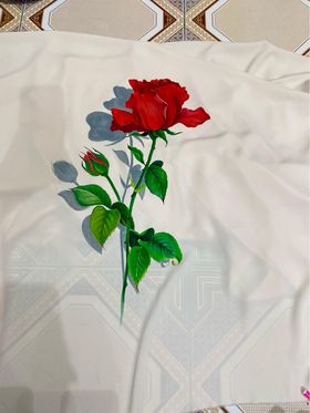 Vải áo dài đặt in