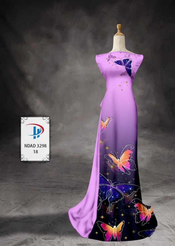 Vải áo dài đặt in