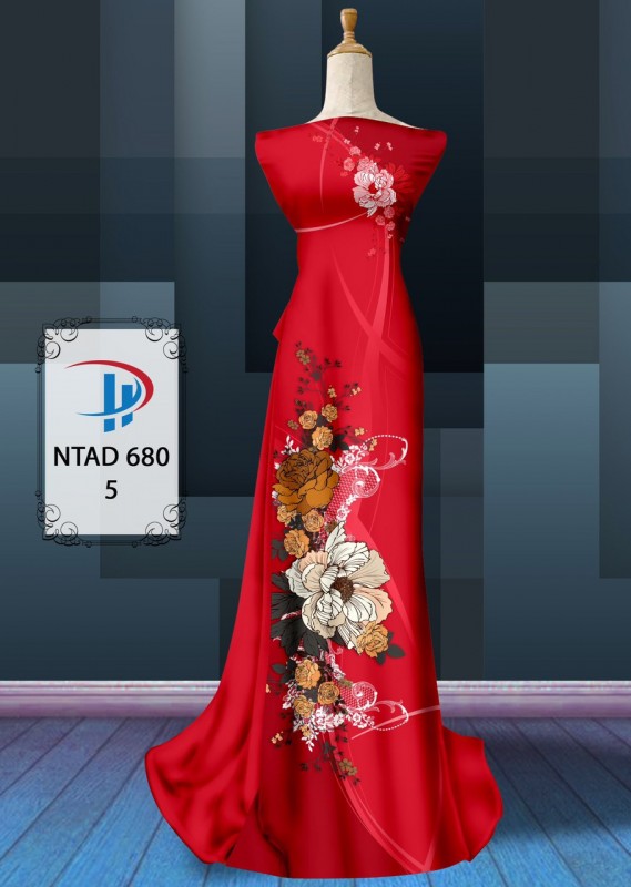 Vải áo dài đặt in