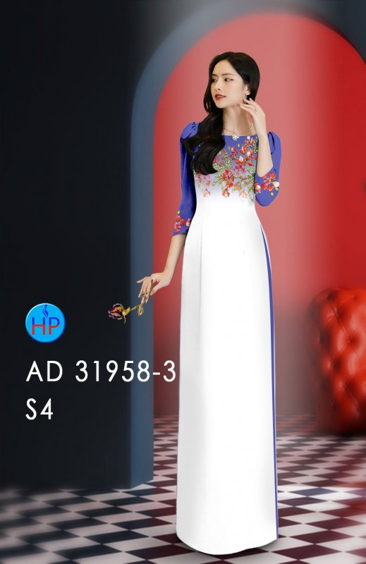 Vải áo dài đặt in