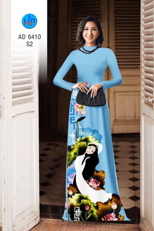 Vải áo dài đặt in