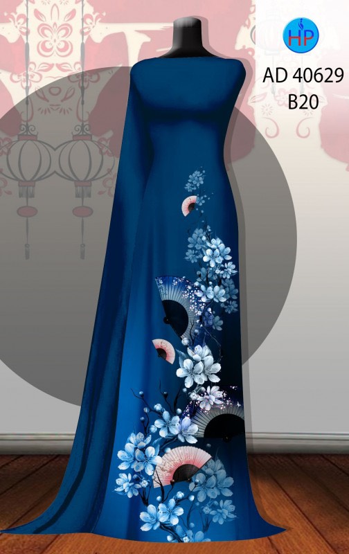 Vải áo dài đặt in