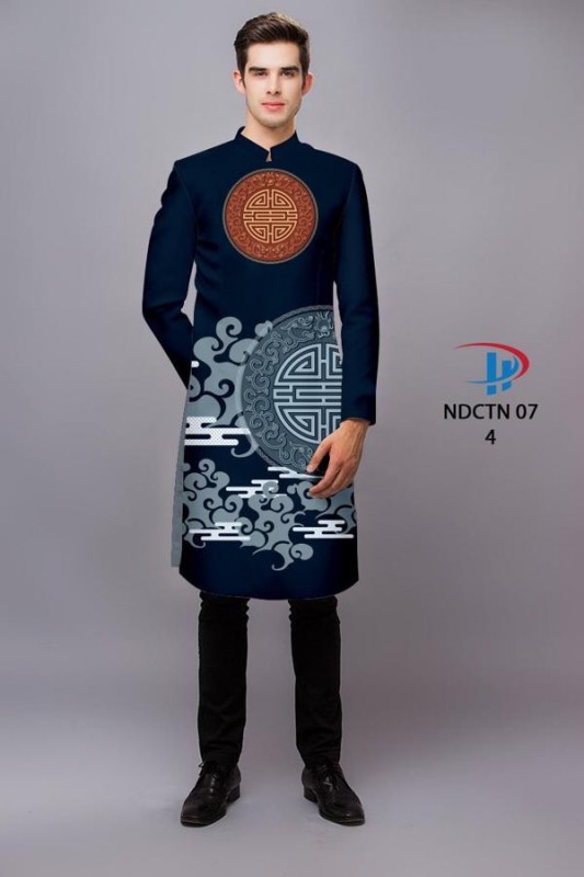 Vải áo dài đặt in