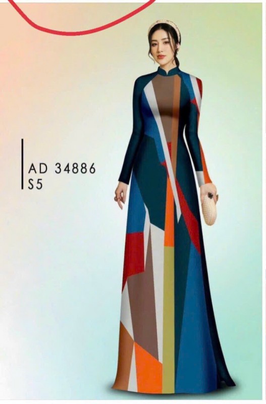 Vải áo dài đặt in