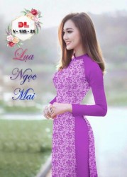 Vải áo dài đặt in