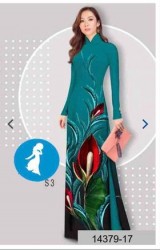 Vải áo dài đặt in