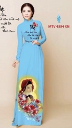 Vải áo dài đặt in